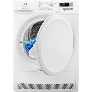 Sèche-linge à condensation – Pompe à chaleur – 8 kg – A++ – Blanc ELECTROLUX – EW7H6812SC