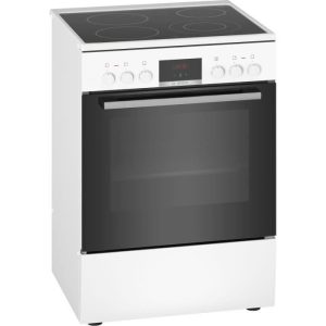 bosch cuisiniere electrique 66l 4 feux blanc h