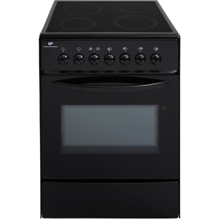 continental edison cvmc6060b cuisiniere table vi