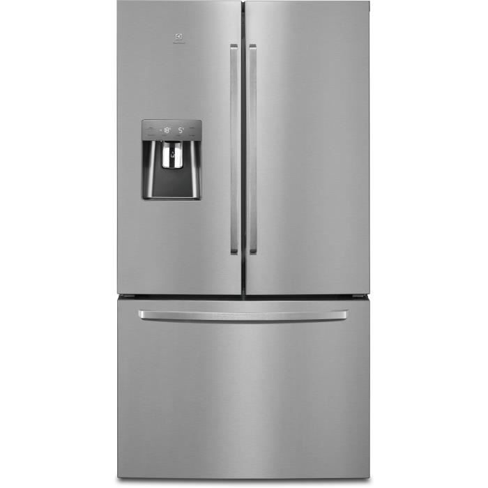 electrolux en6086mox refrigerateur multiportes 536